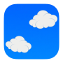 A blue square with white clouds

Description automatically generated with medium confidence